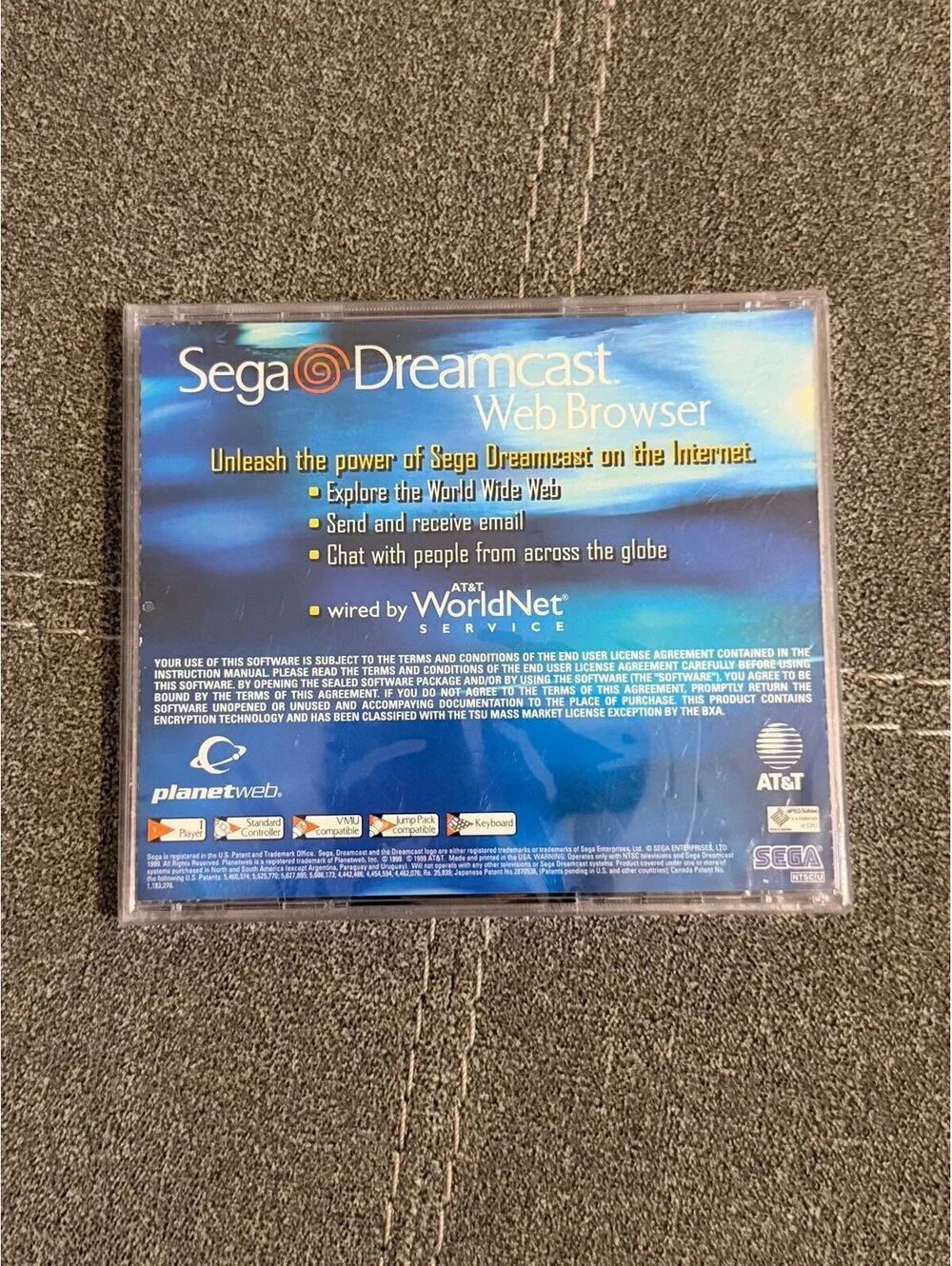 Web Browser for Sega Dreamcast